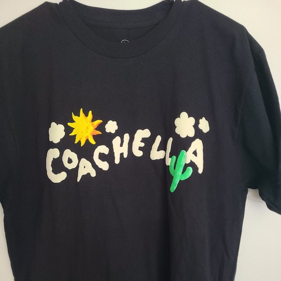 Coachella 2023 Shirt Black Unisex New Size Large - Picture 1 of 5